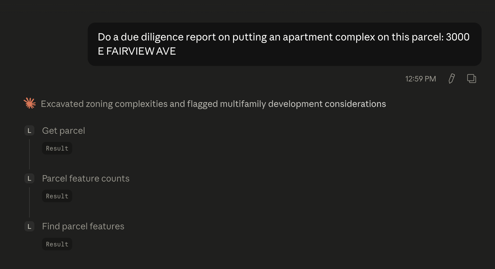 Reports in LandFlow
